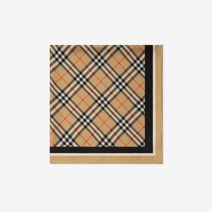 Burberry Check Silk Scarf