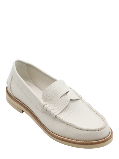 Pedro Garcia Sabela Loafer in Basmati Cervo-Mandorla