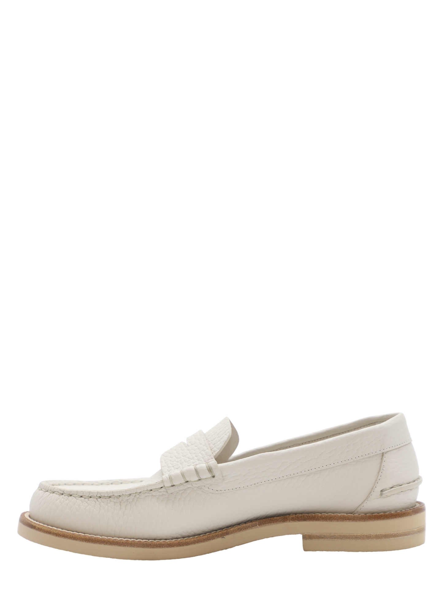 Pedro Garcia Sabela Loafer in Basmati Cervo-Mandorla