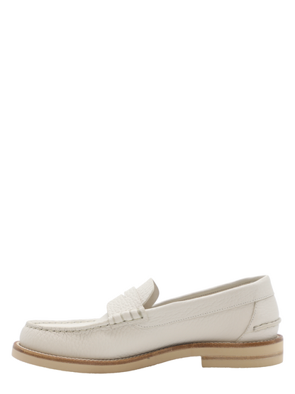 Pedro Garcia Sabela Loafer in Basmati Cervo-Mandorla