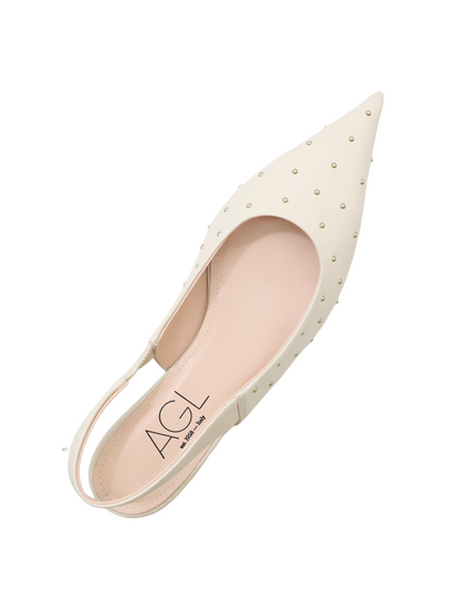 AGL Lenor Studded Slingback Heel (More Colors)