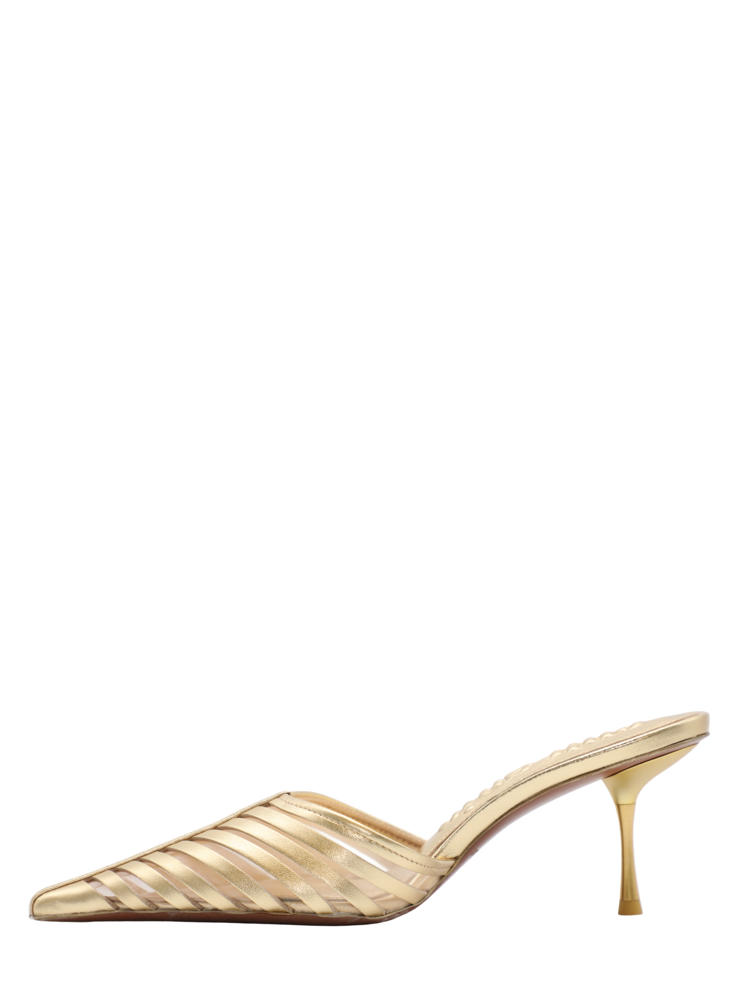 Cult Gaia Viera Mule in Brass