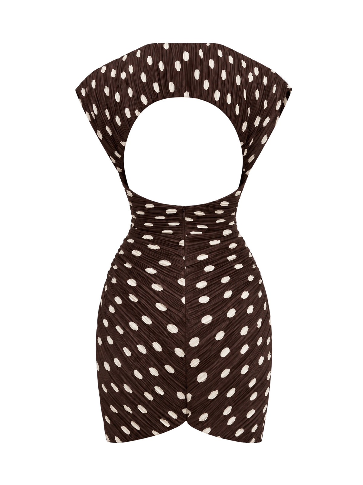 Cult Gaia Marilou Dress in Polka Dot Luwak