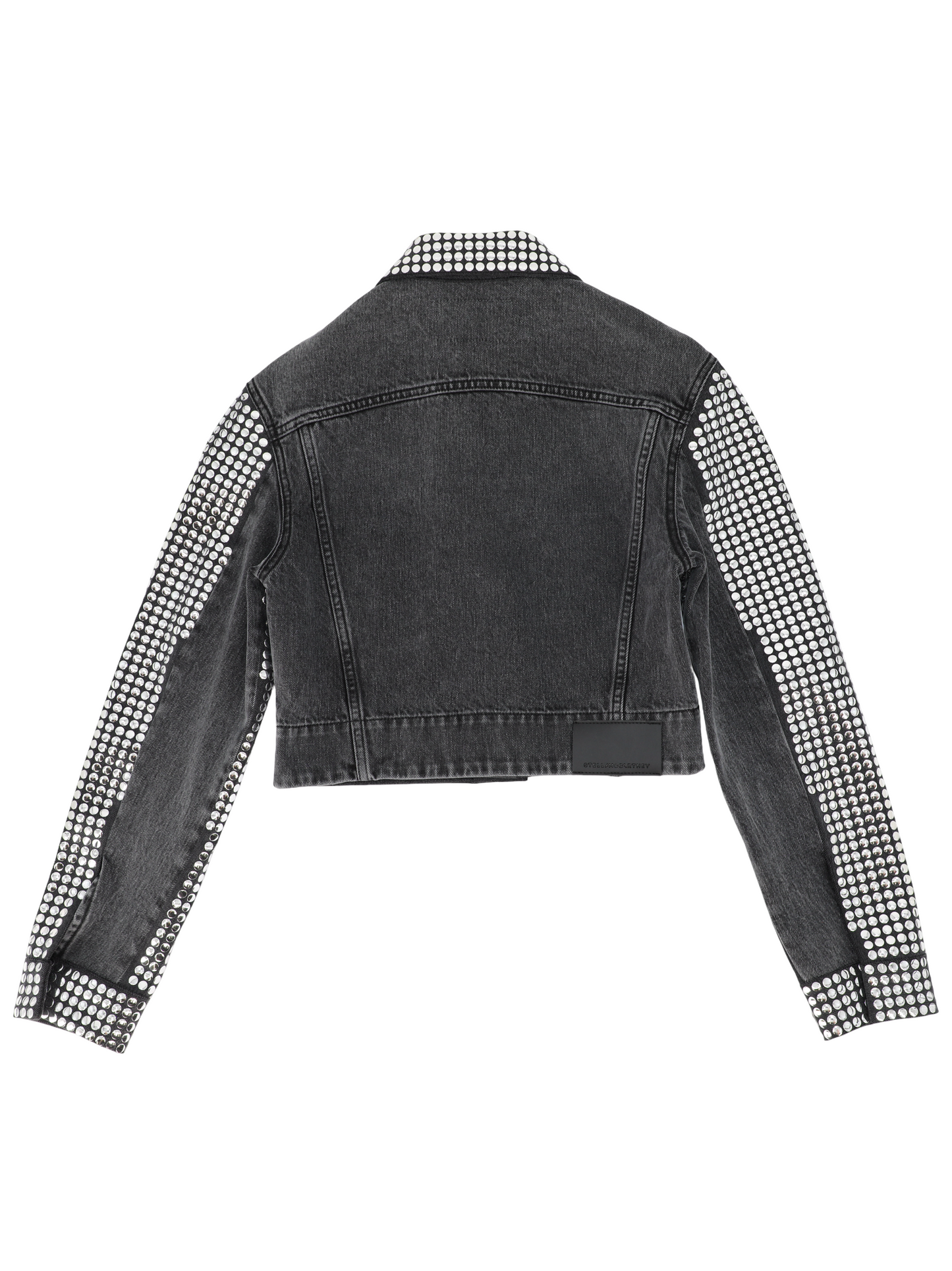 Stella McCartney Mirror-Embellished Denim Jacket