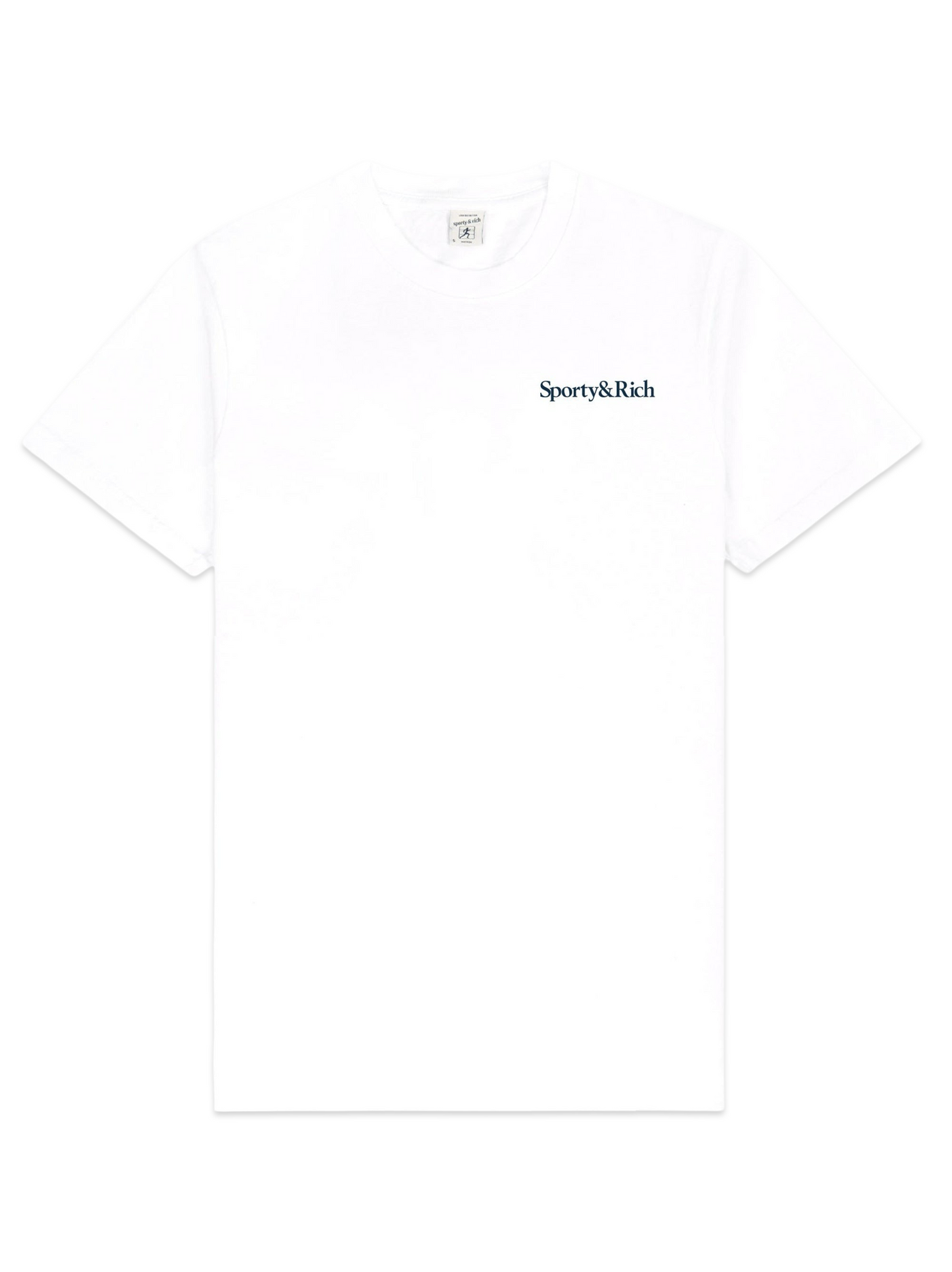 Sporty & Rich Health Is Wealth T-Shirt in White