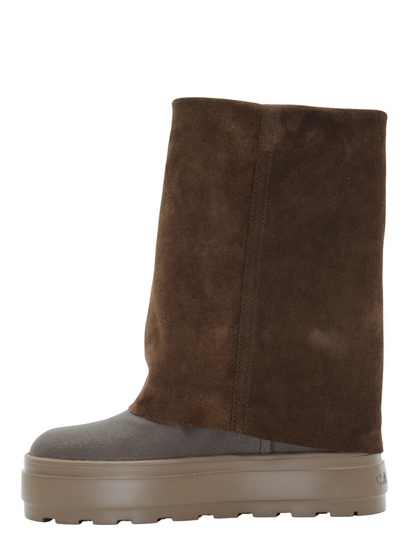 Casadei Double Face Nomad Boot in Cacao