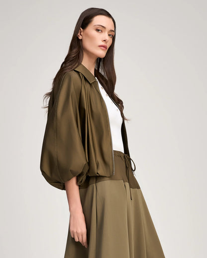 Cinq à Sept Paulina Jacket in Dark Olive