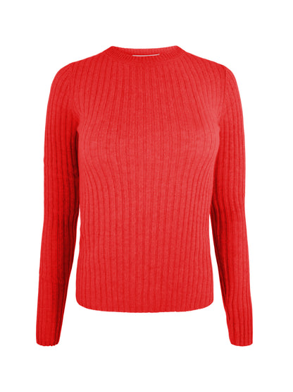 Autumn Cashmere Rib Crew Sweater (More Colors)