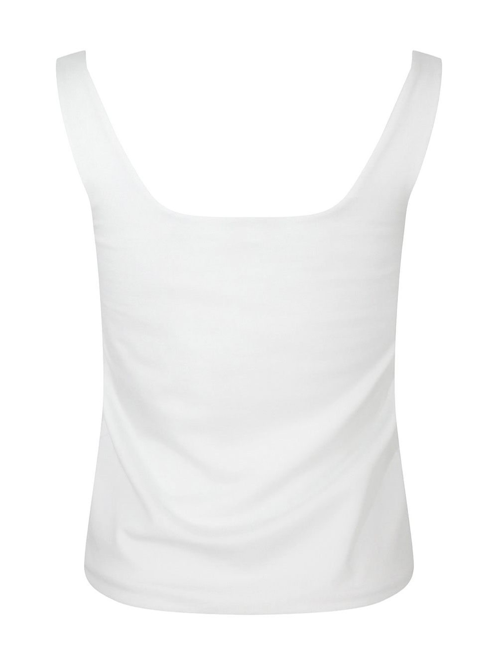 Vince Stretch Pima Cotton Square Neck Tank More Colors Leigh s