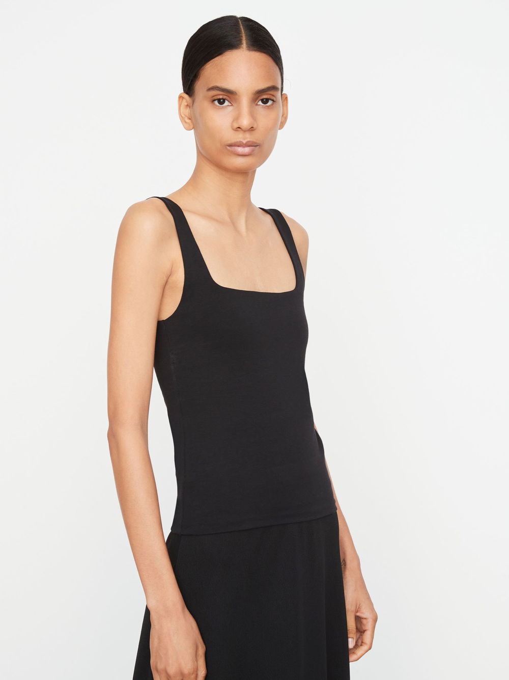 Vince raw edge tank 2025 dress