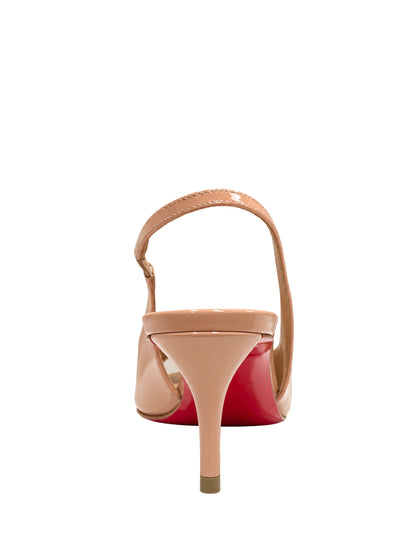Christian Louboutin Sofia Z 60 Patent Slingback Heel in Blush | In-Store Only