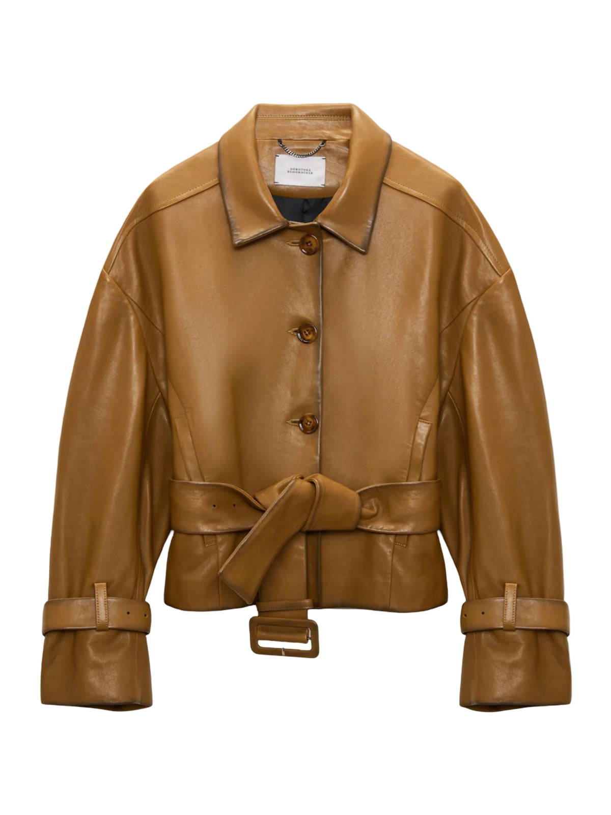 Dorothee Schumacher Sleek Statement Jacket in Saffron
