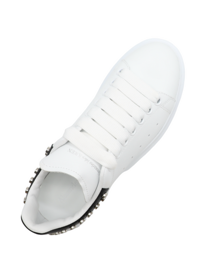 Alexander McQueen Sneakers in White/Black/Silver 9067