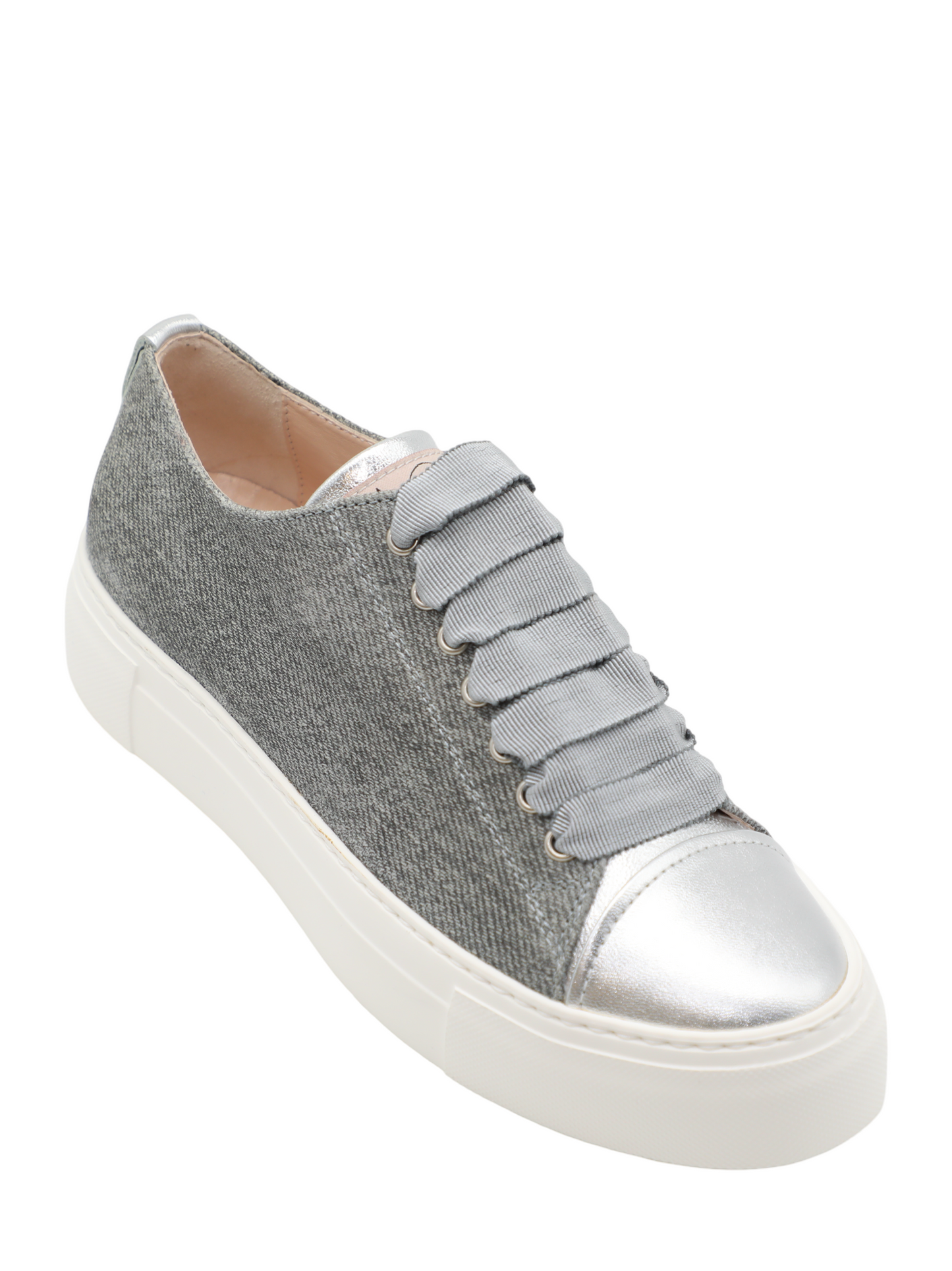 AGL Giuliana Denim Effect Sneaker in Grey