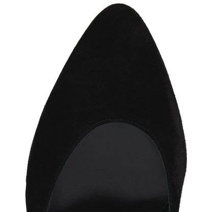 Christian Louboutin Fannylove 85 Veau Velours/Lining in Black | In-Store Only