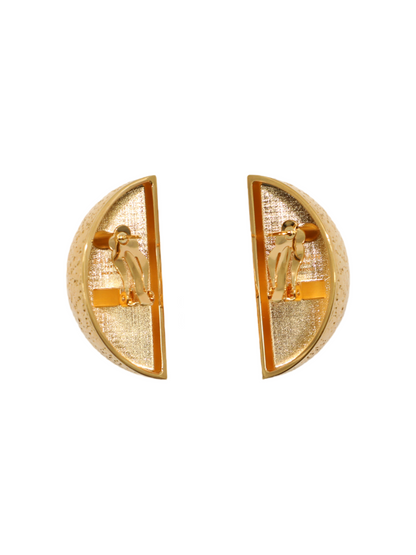 Balmain Gold Citrus Earrings