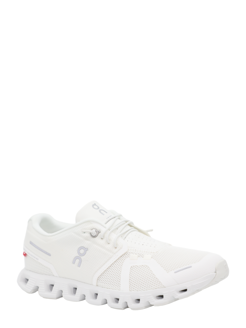 On Running Women's Cloud 5 Sneaker in All-White