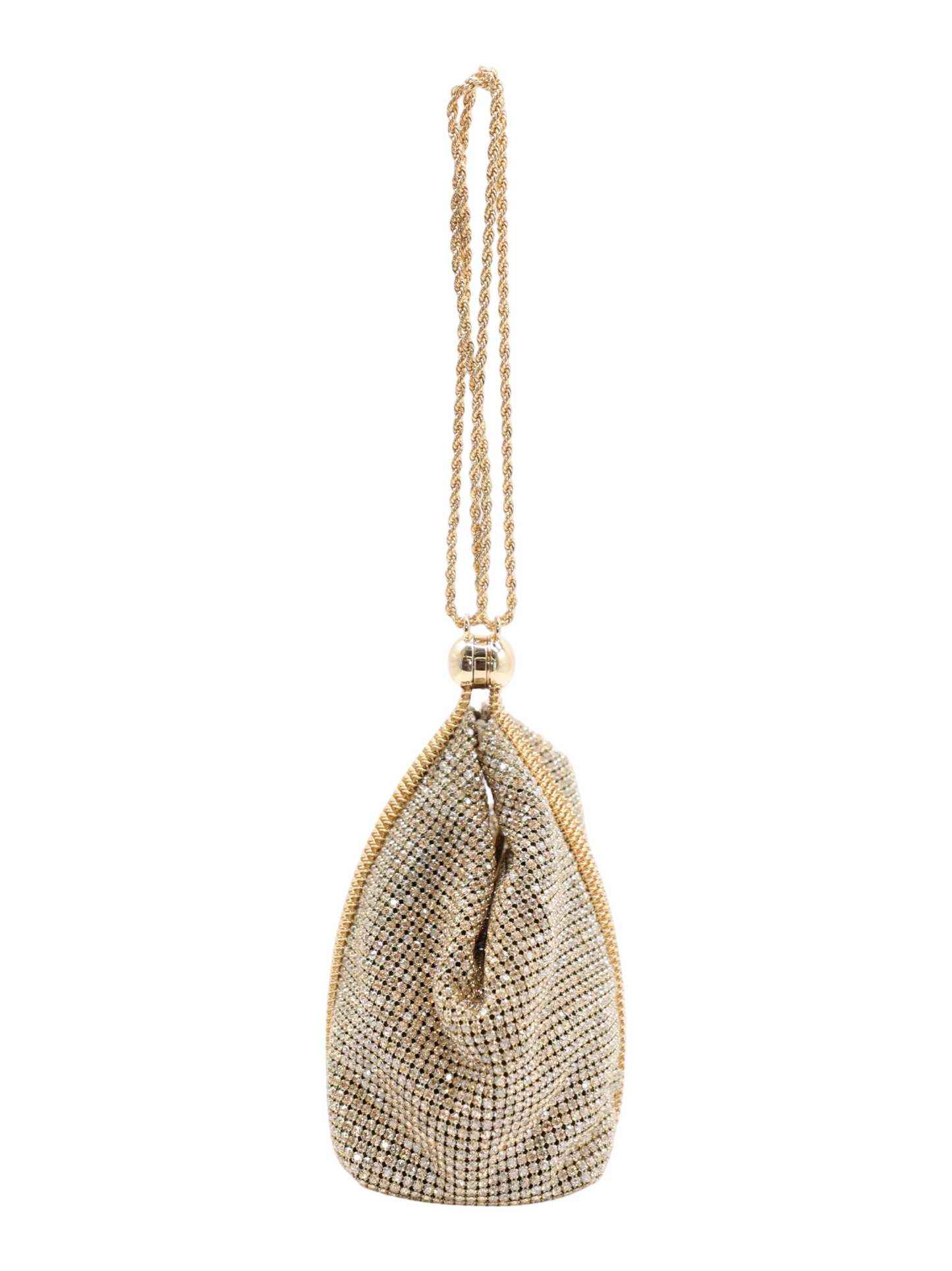 Cult Gaia Rue Wristlet in Sand Dollar
