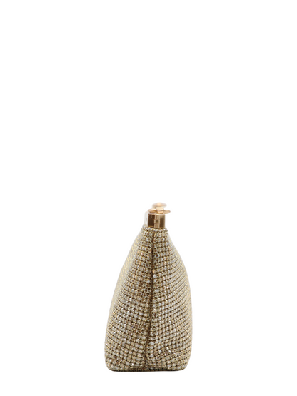 Cult Gaia Felice Clutch in Sand Dollar