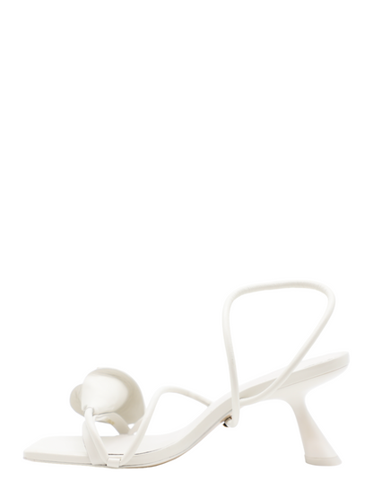 Cult Gaia Ria Sandal in Antique White