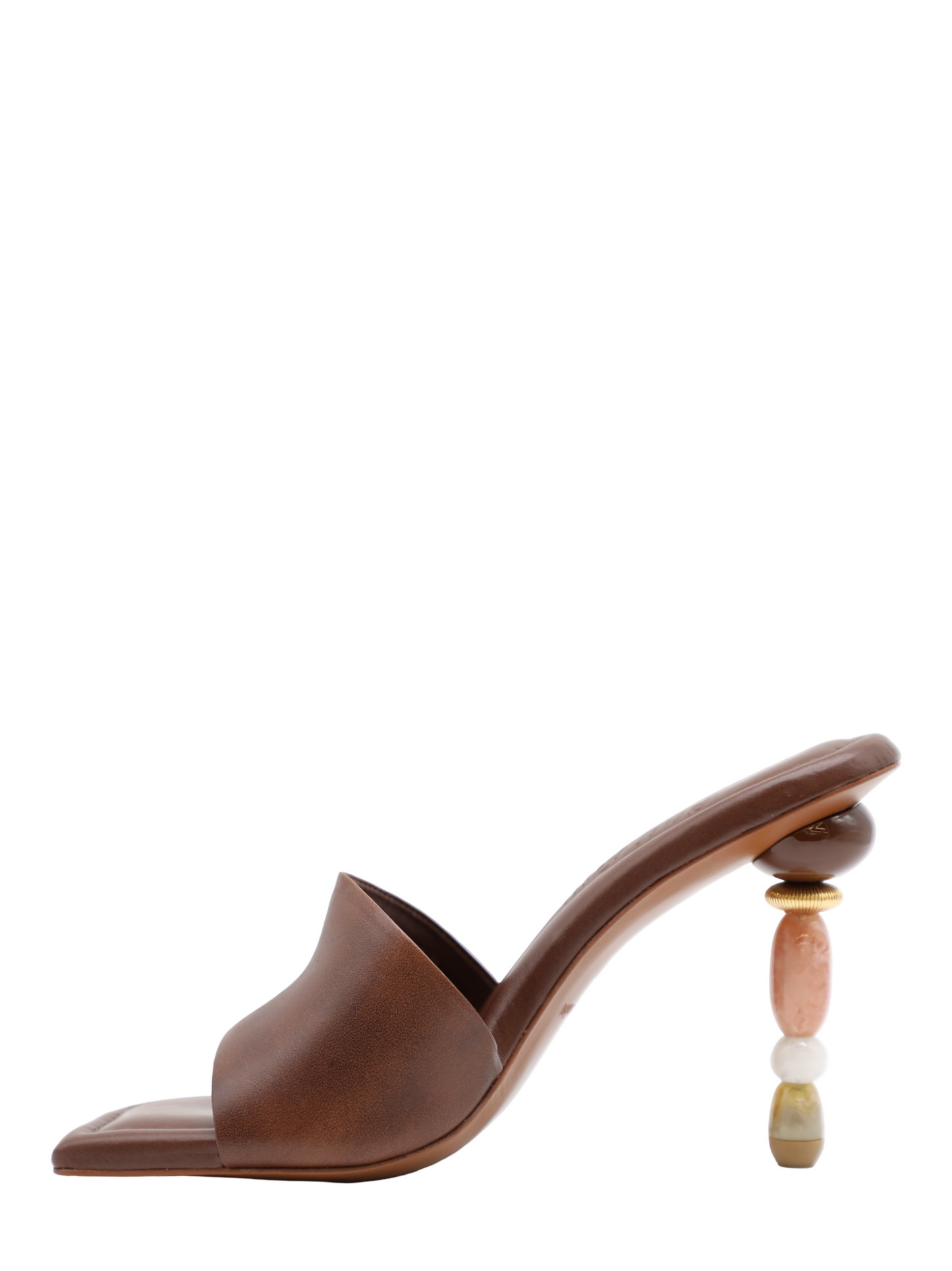 Cult Gaia Mahina Sandal in Saddle
