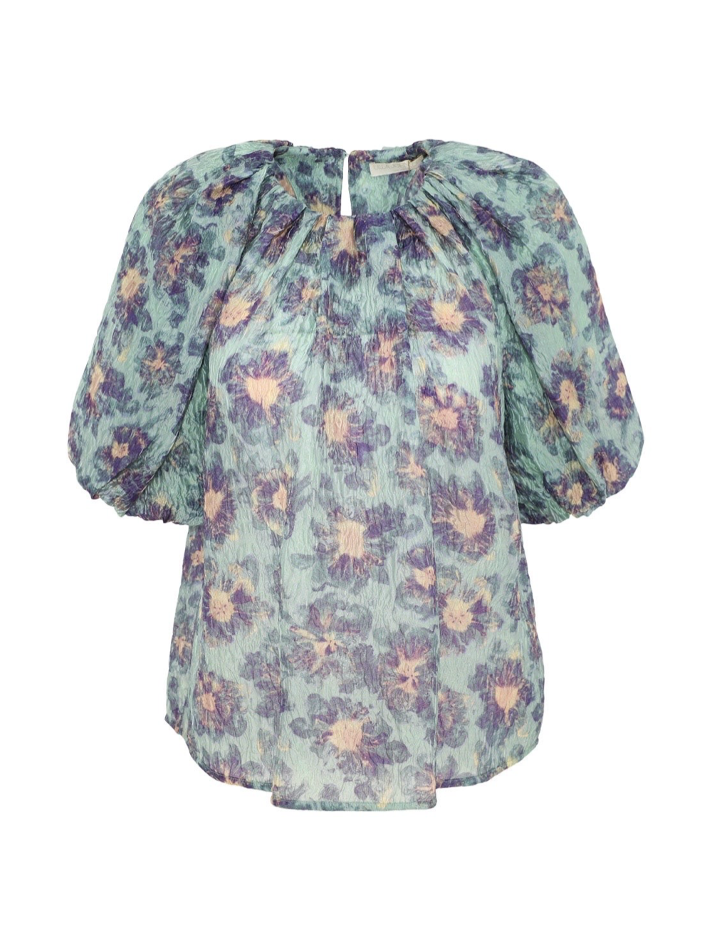 Ulla Johnson Marseille Blouse in Seaglass