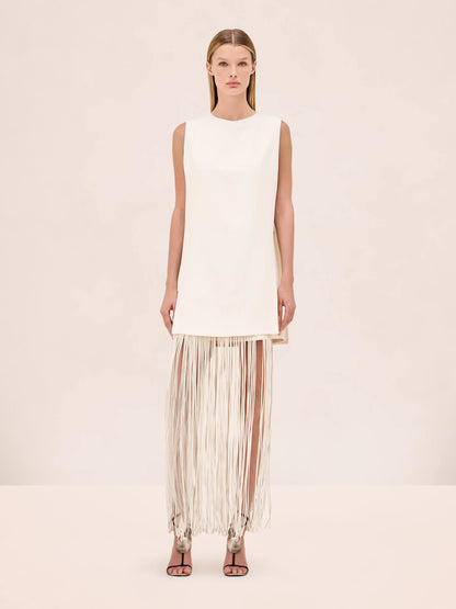 Alexis Mackenzie Dress in White