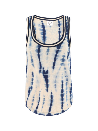 The Upside Wishbone Emma Knitted Tank in Tie Dye