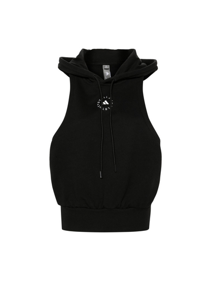 Adidas x Stella McCartney Short Sleeve Sweatshirt in Black