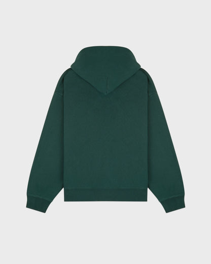 Sporty & Rich NY Crest Embroidered Hoodie in Forest