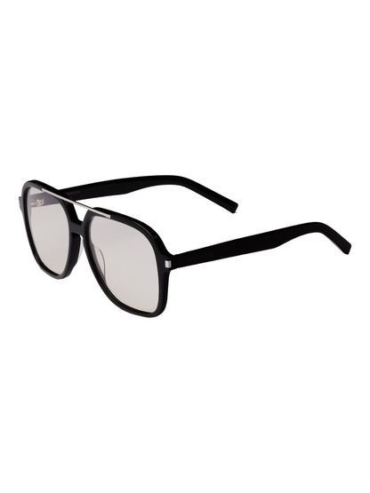 Saint Laurent Sunglasses SL 545 in Black and Light Yellow
