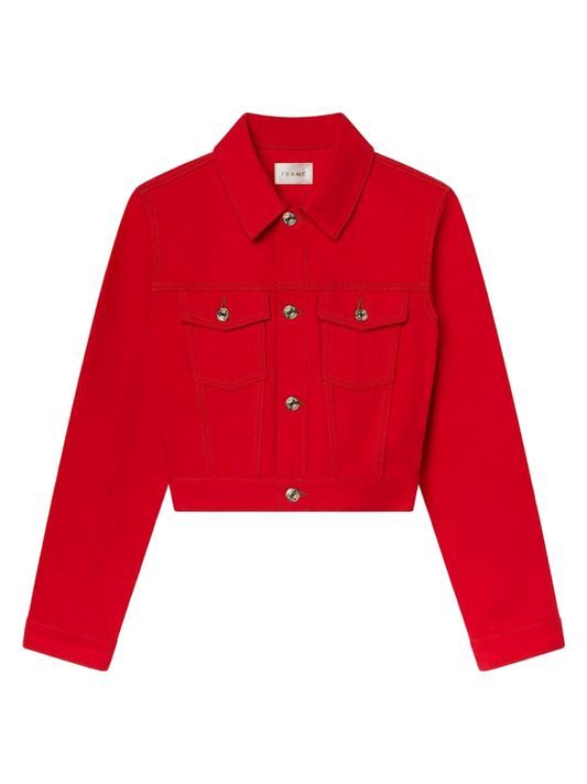 Carolina Herrera x Frame The Tailored Denim Jacket (More Colors)