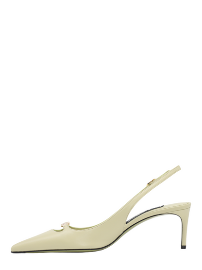 Dolce & Gabbana Slingbacks in Sage Green