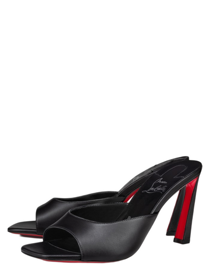 Christian Louboutin Condora Mule 85 Mule Sandals in Black | In-Store Only