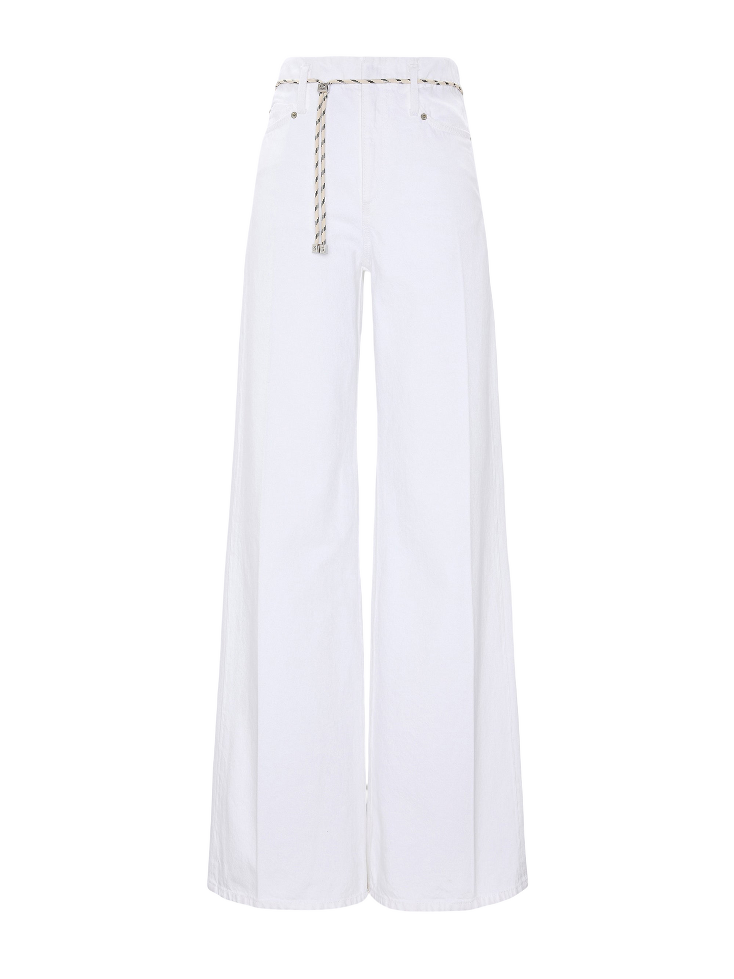 Dorothee Schumacher White Denim Wide Jean in White