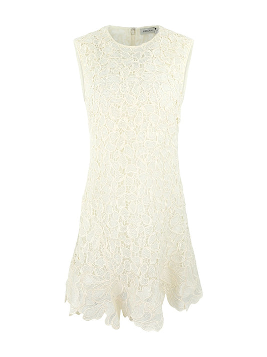 Simkhai Drake Sleeveless Mini Dress in Ivory