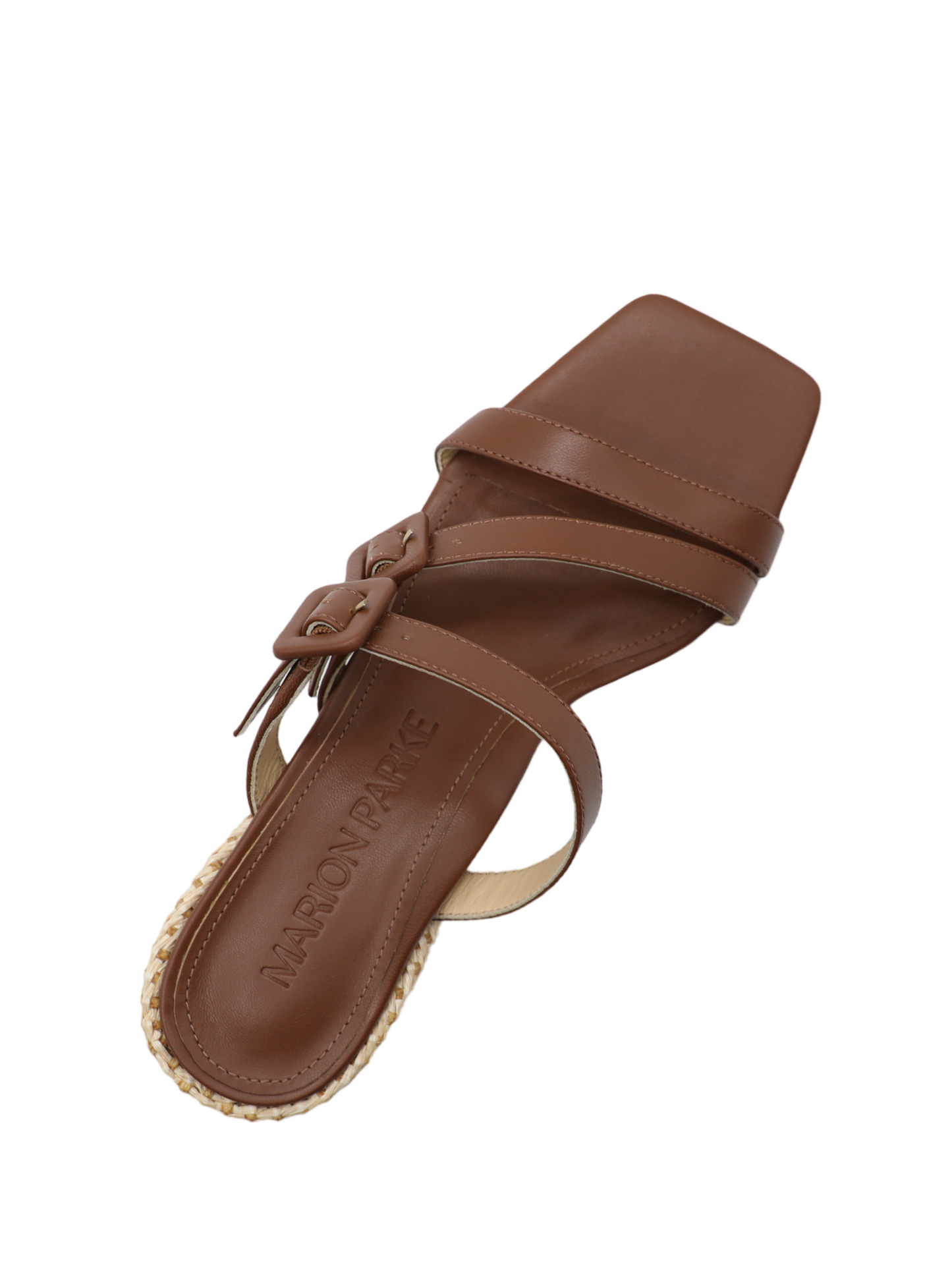 Marion Parke Cleo 50 Sandal in Luggage