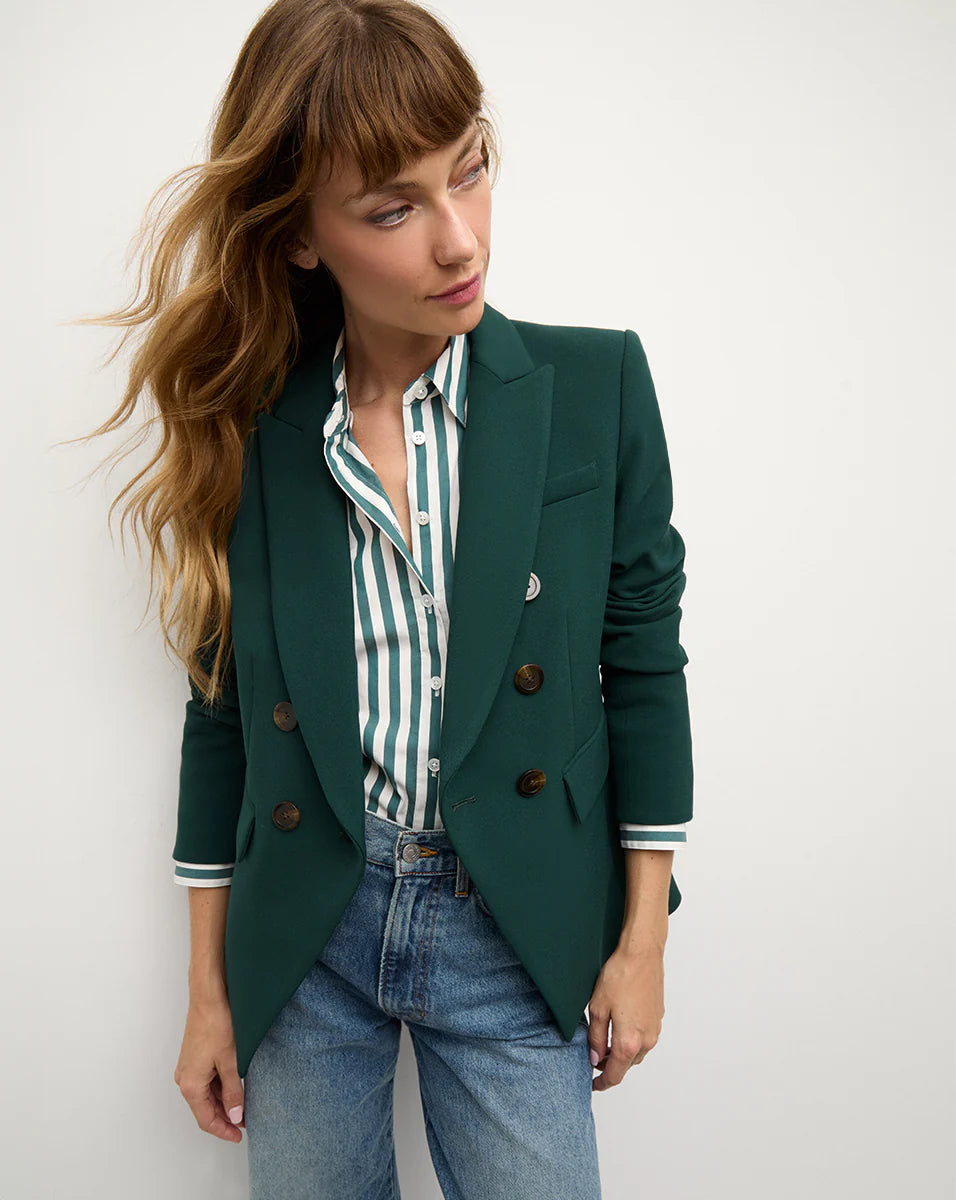 Veronica Beard Miller Dickey Jacket in Pine