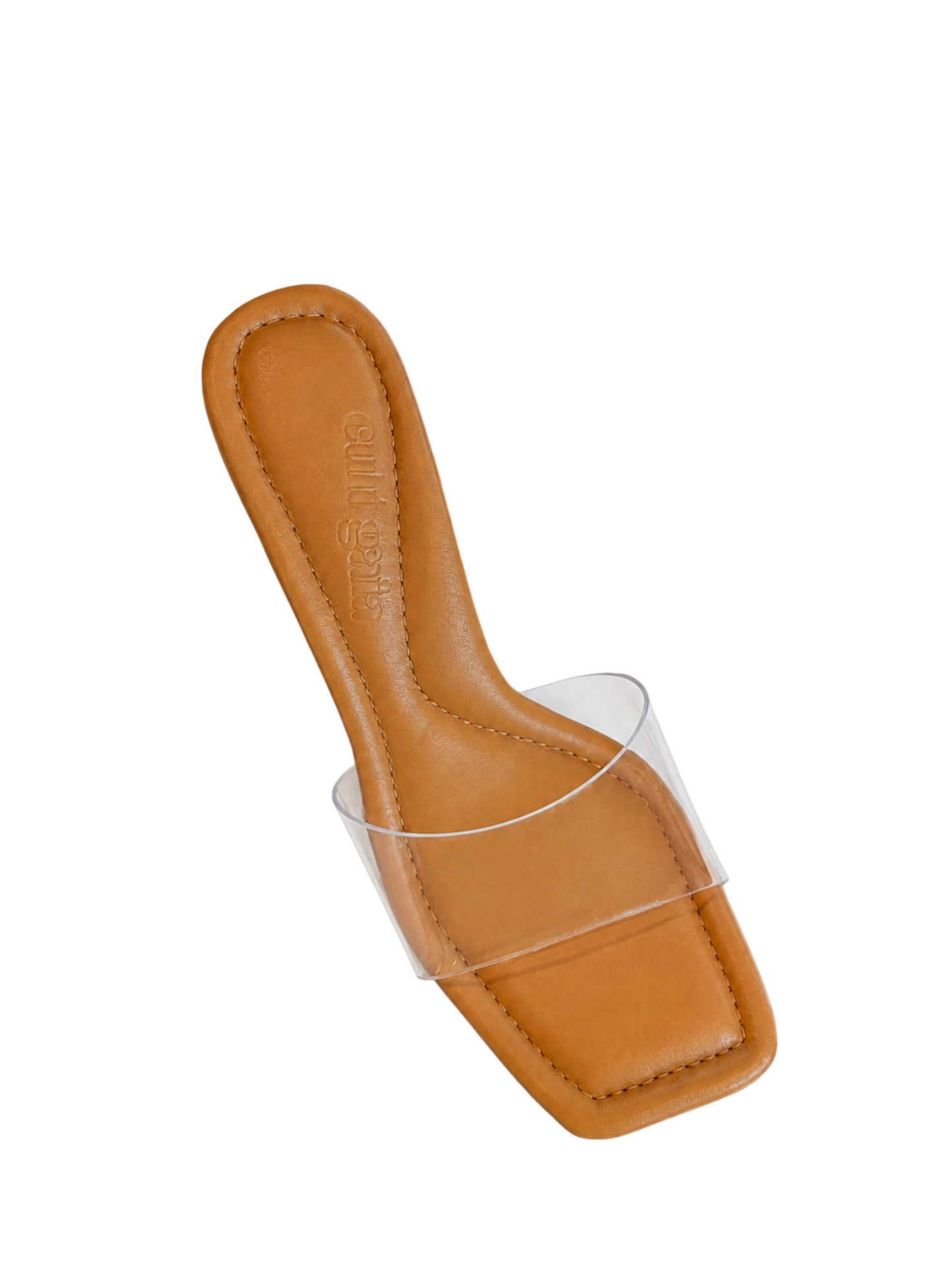 Cult Gaia Mahina High Heel in Clear Ibiza Turquoise