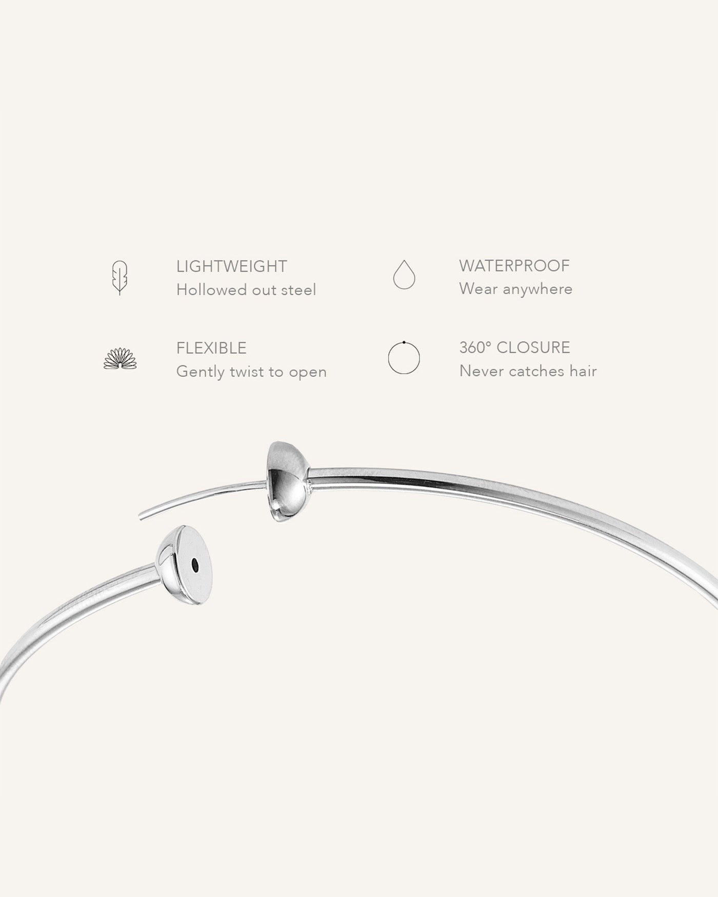 Jenny Bird Icon Hoops Small (More Colors)