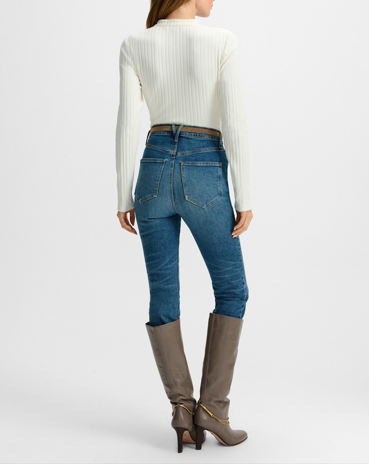 Veronica Beard Jocelyn Henley Top in Ivory