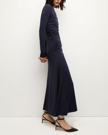 Veronica Beard Theodora Dress in Navy