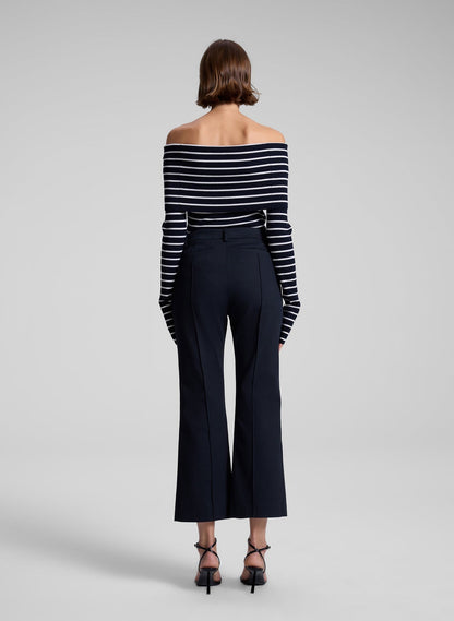 A.L.C. Jay Cropped Pant in Maritime Navy