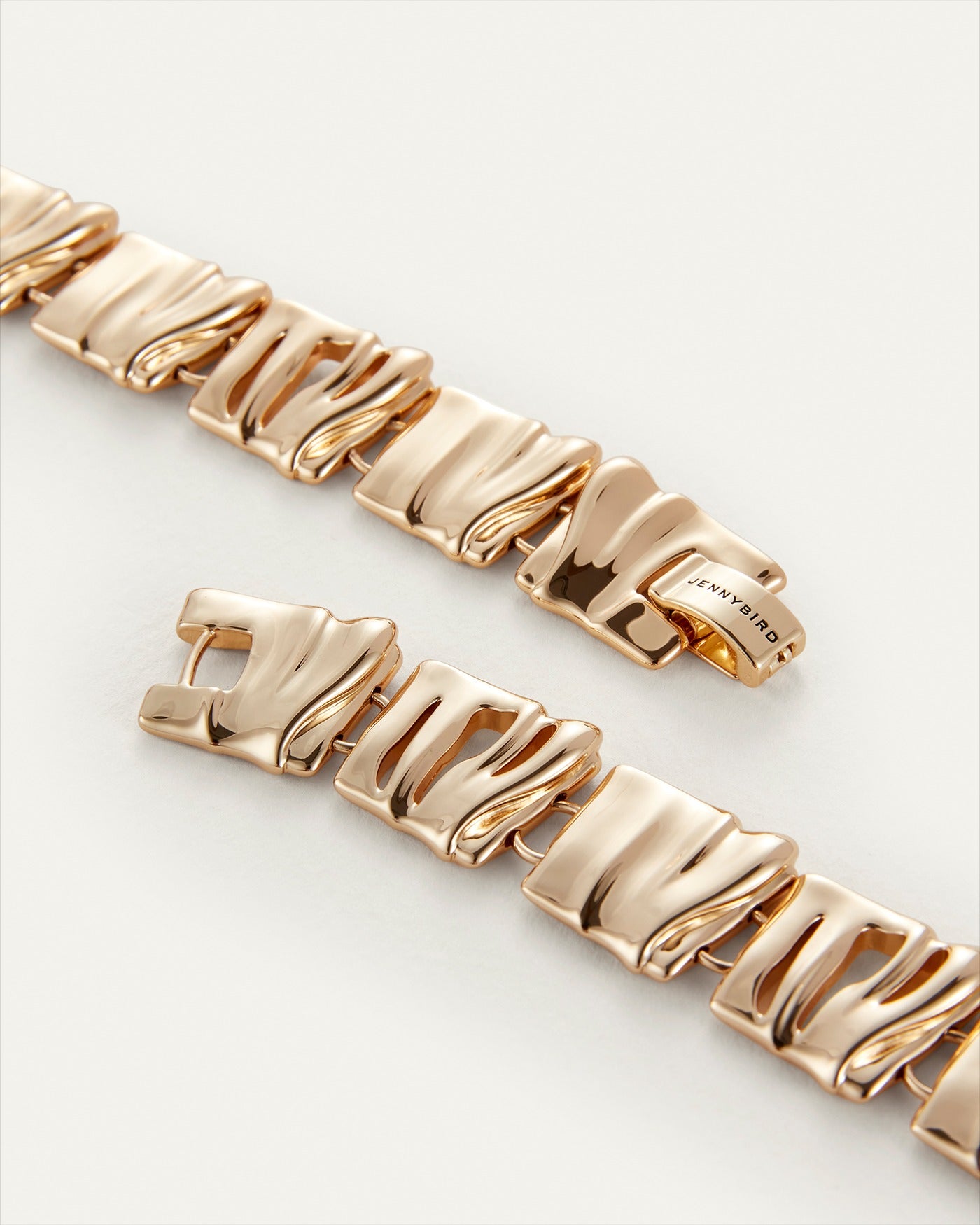 Jenny Bird Sundra Collar in High Polish Gold
