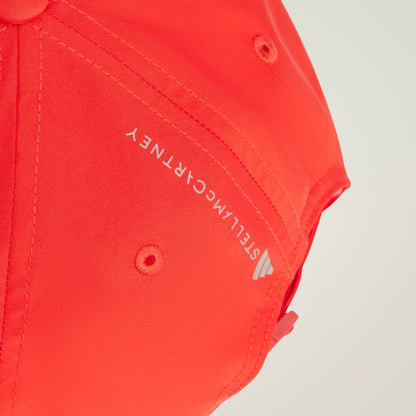 Adidas x Stella McCartney Cap in Active Red/Black