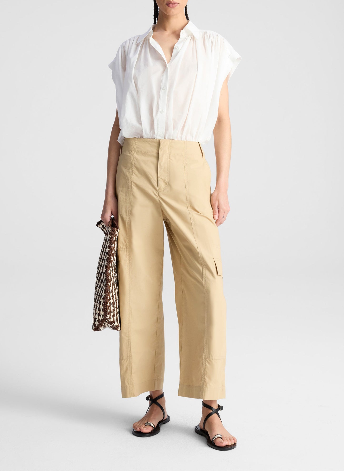 A.L.C. Jonny Pant in Desert Beige