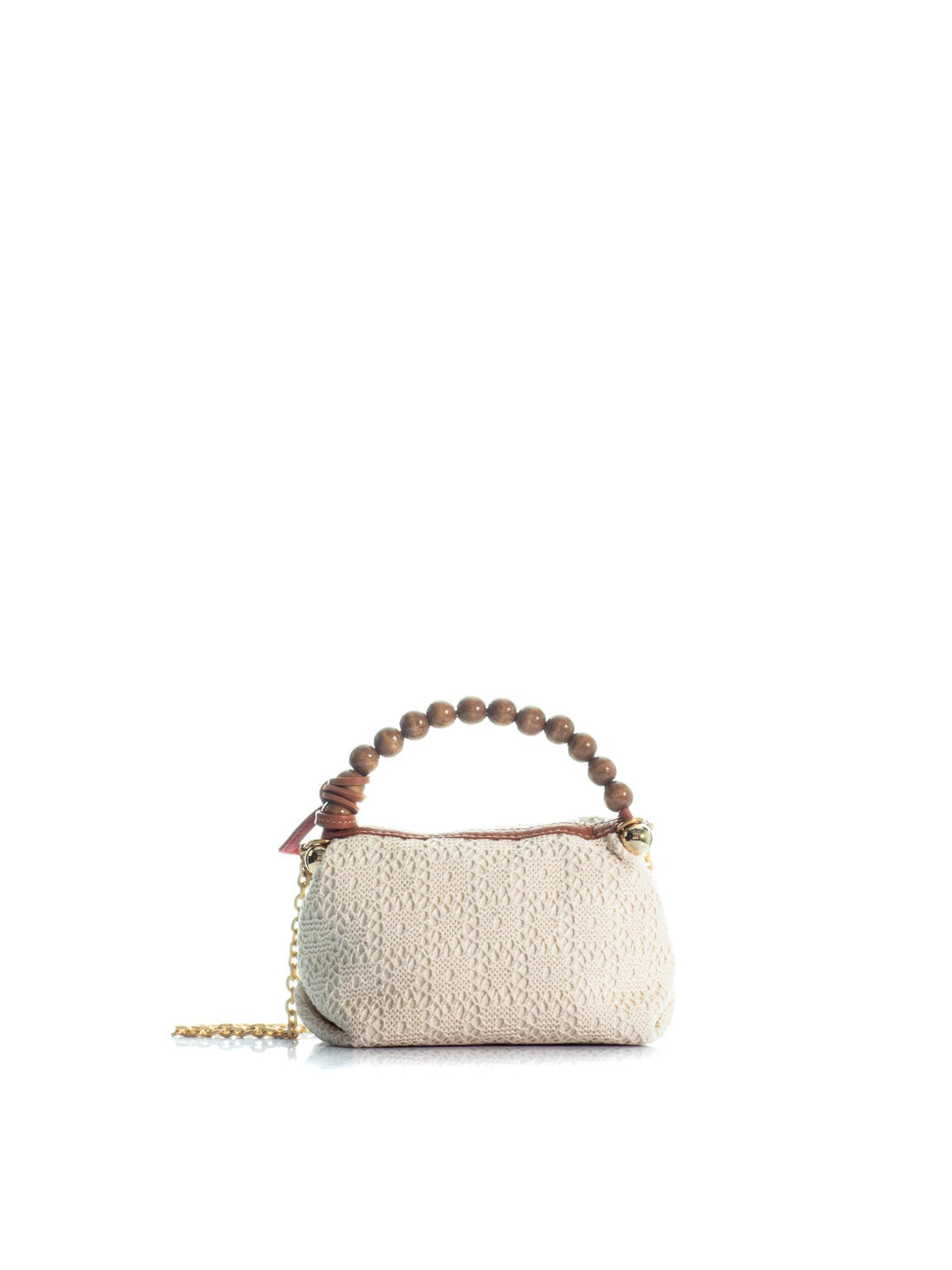 Kooreloo The Charming Kyoto Mini Bag in Crochet Ivory