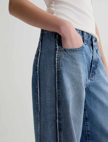 AG Jeans Adria Paneled Fit Jeans in Socialite