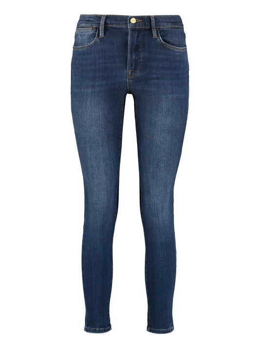 Frame Le High Skinny Side Slit Majesty Jeans