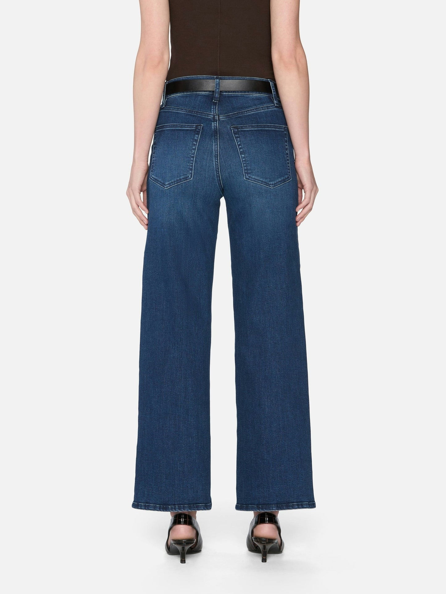 Frame Le Palazzo Crop Jeans in Keepsake